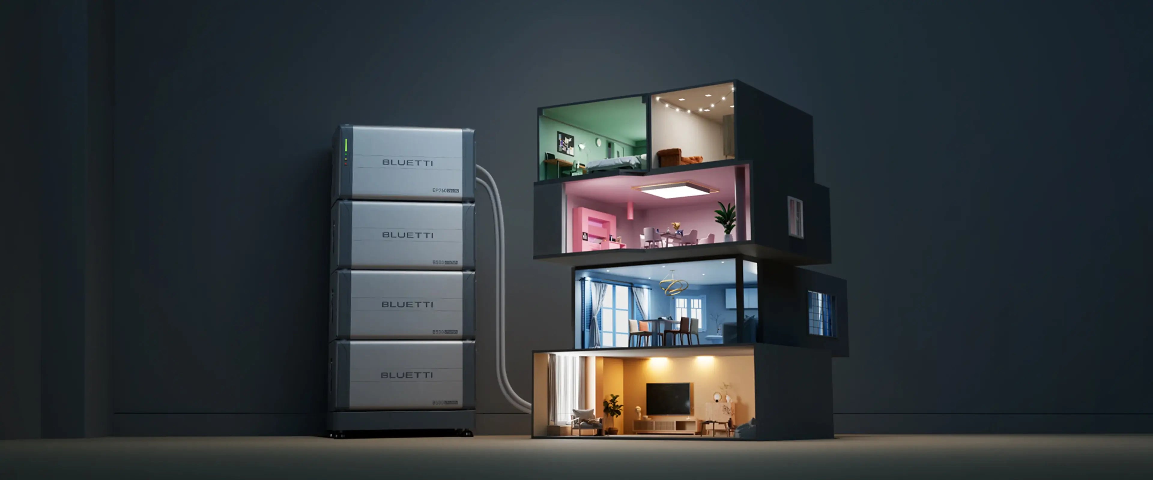Bluetti EP760 7.6Kw Single Phase Hybrid All in One Residential Energy Storage System (ESS)