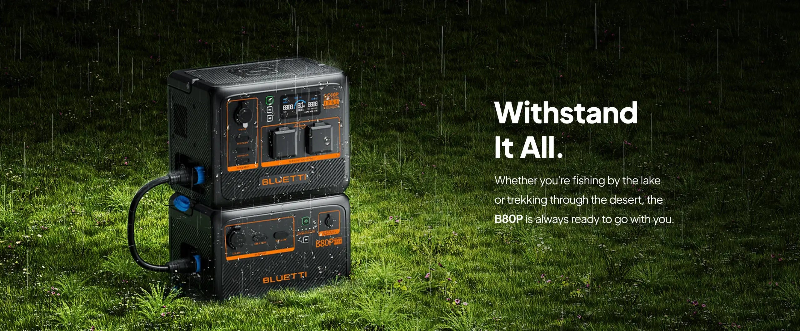 BLUETTI AC60P Portable Power Station | 600W 504Wh