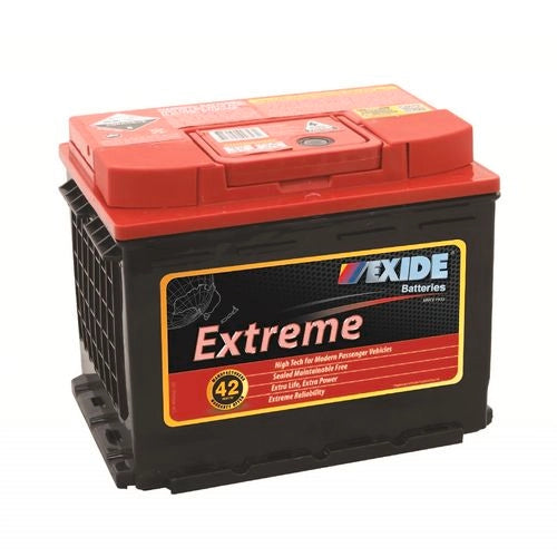 Exide Extreme XDIN55HMF 12 Volt 600CCA 65AH Battery