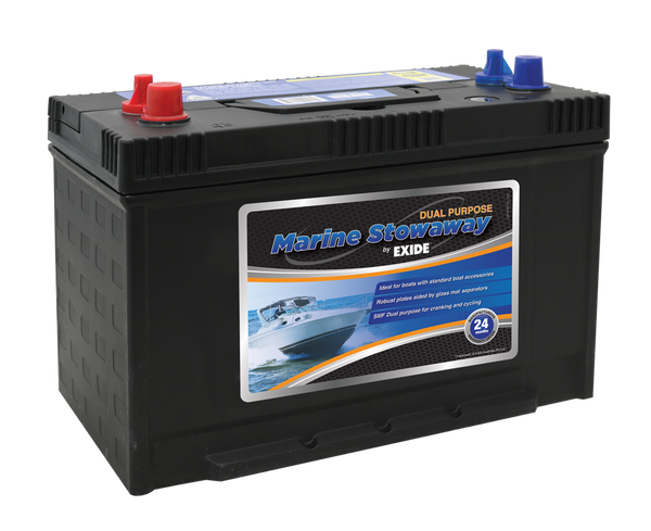 Exide Batteries Stowaway MSDP31 Marine Battery