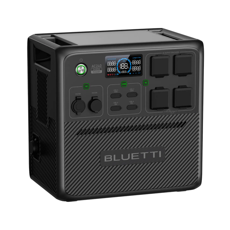BLUETTI AC240 Portable Power Station | 2,400W 1,536Wh