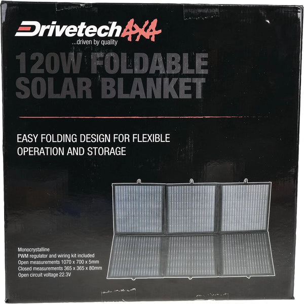 DTSB120 120W Foldable Solar Blanket