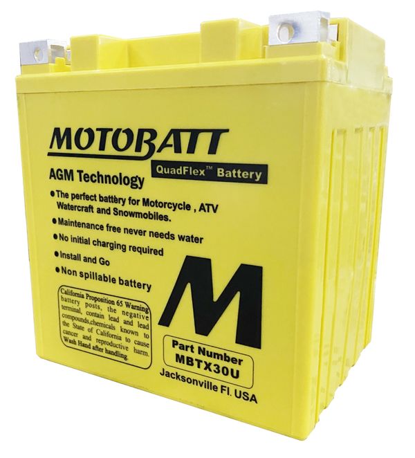 MBTX30U Motobatt 12V AGM Battery