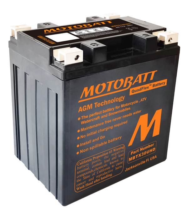 MBTX30UHD Motobatt 12V AGM Battery
