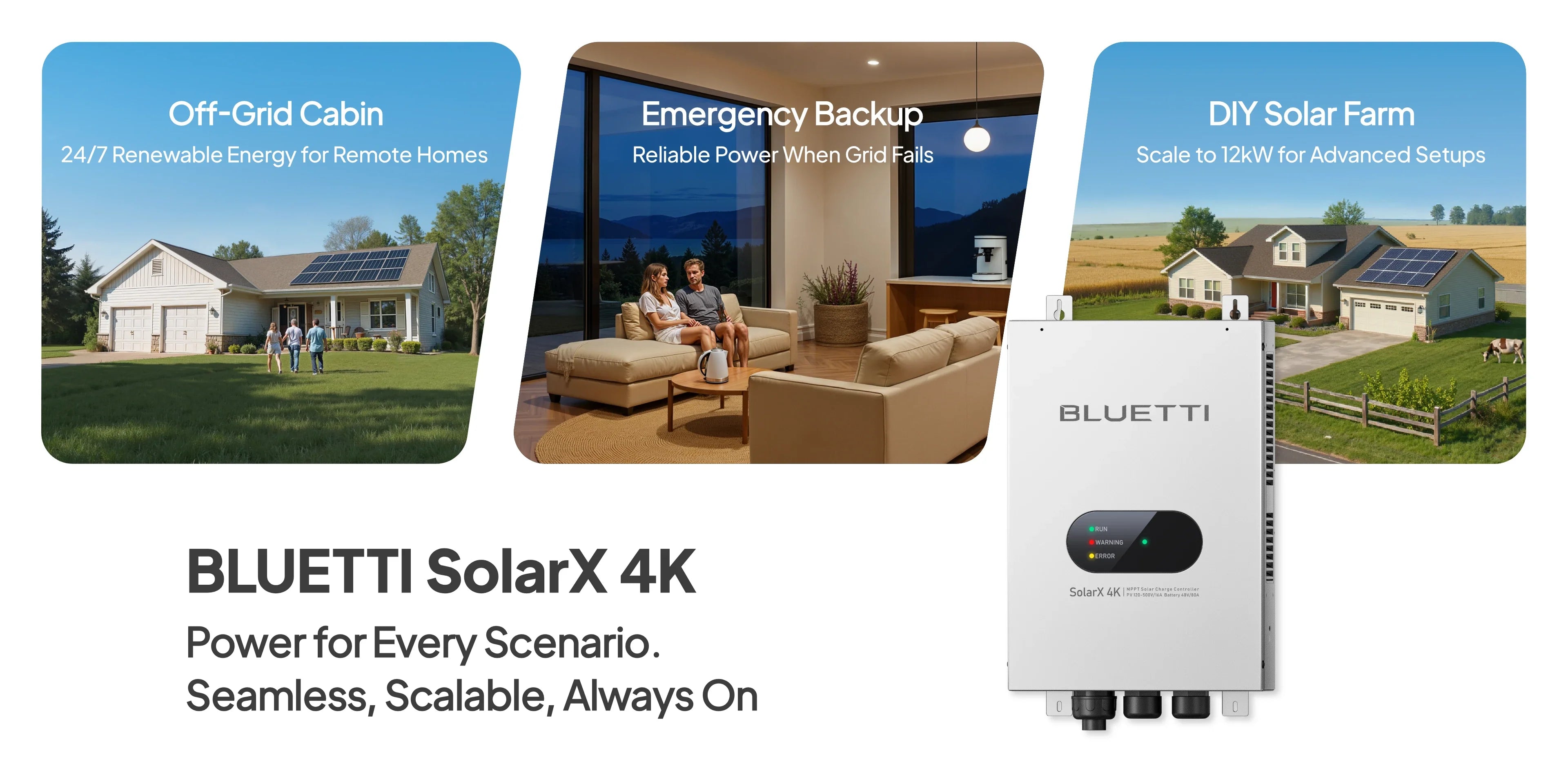 BLUETTI SolarX 4K