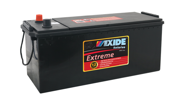 EXIDE EXTREME N150MFE, Heavy Commercial, 12 Volt Battery