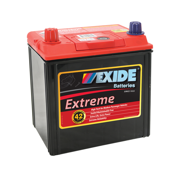 Exide Extreme X40DMF 12 Volt  Battery 400 CCA