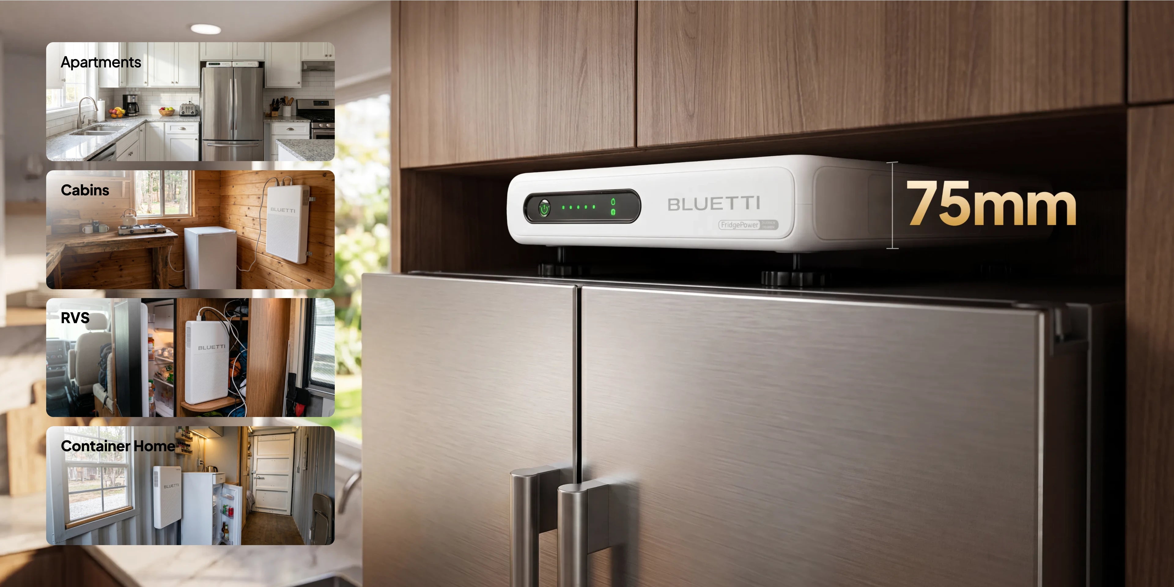 BLUETTI FridgePower | 1,800W 2,016Wh