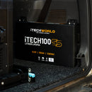 iTechWorld iTECH100SS Super Slim Deep Cycle Lithium Battery with Bluetooth LiFePO4 100Ah