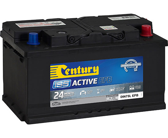 Century DIN75L EFB ISS Active EFB Stop Start Battery | 730CCA 75AH