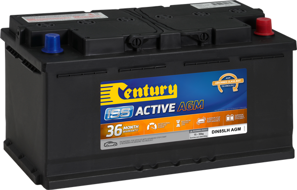 Century DIN85LH AGM ISS Active AGM Stop Start Battery | 850CCA 92AH