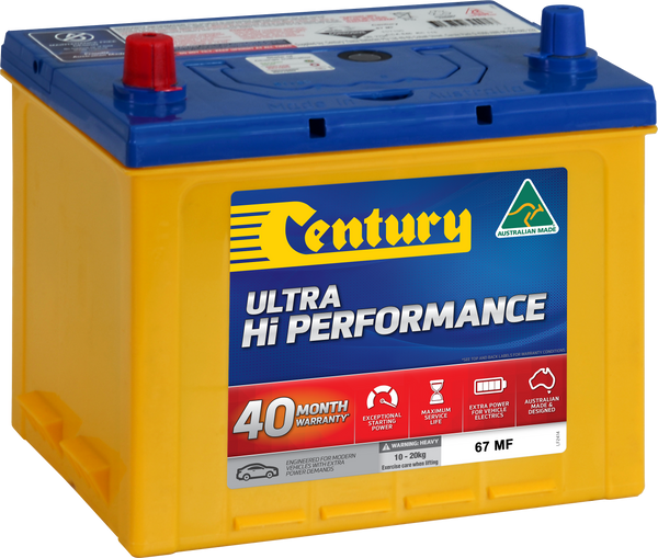 Century 67 MF Ultra Hi Performance Battery | 640CCA 64AH