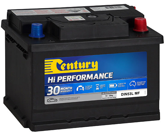 Century DIN53L MF Hi Performance Battery | 500CCA 54AH