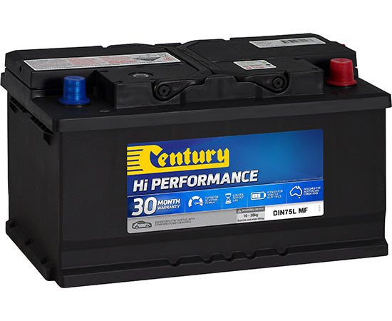 Century DIN75L MF Hi Performance Battery | 730CCA 80AH