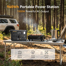 Pecron F1000LFP Portable Power Station | 1500W 960Wh