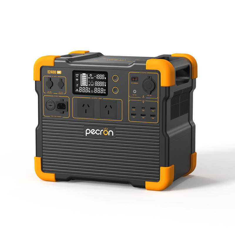 Pecron E2400LFP Portable Power Station | 2400W 2048Wh
