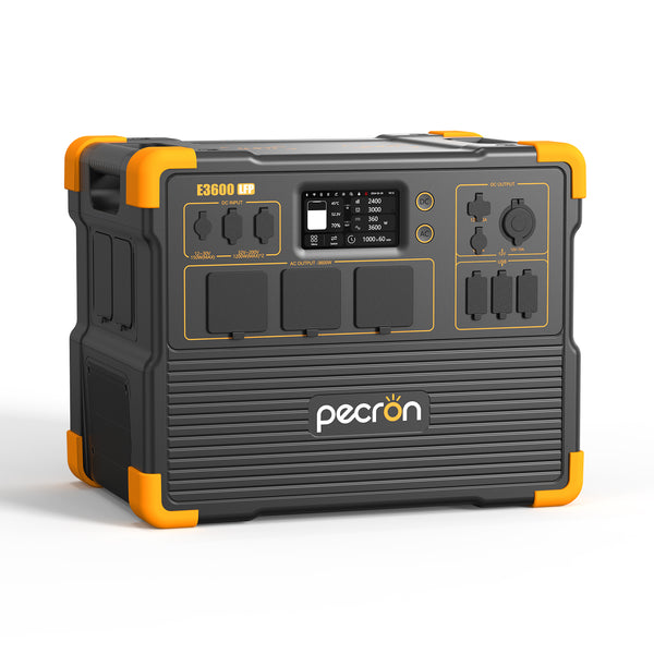 Pecron E3600LFP Portable Power Station | 3200W 3600Wh