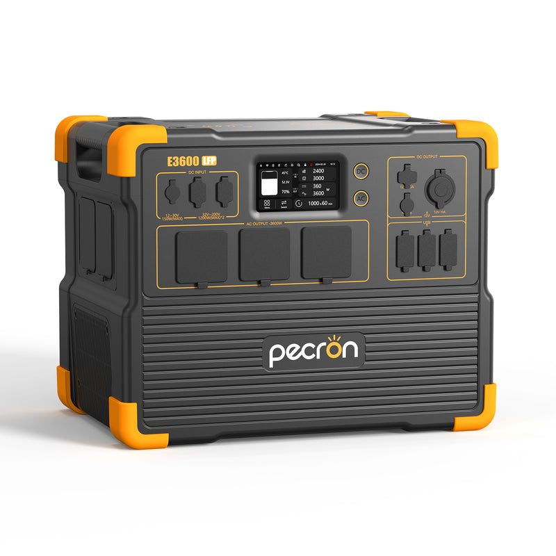 Pecron E3600LFP Portable Power Station | 3200W 3600Wh