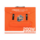 iTechWorld 200W Solar Blanket with Raptor Skin