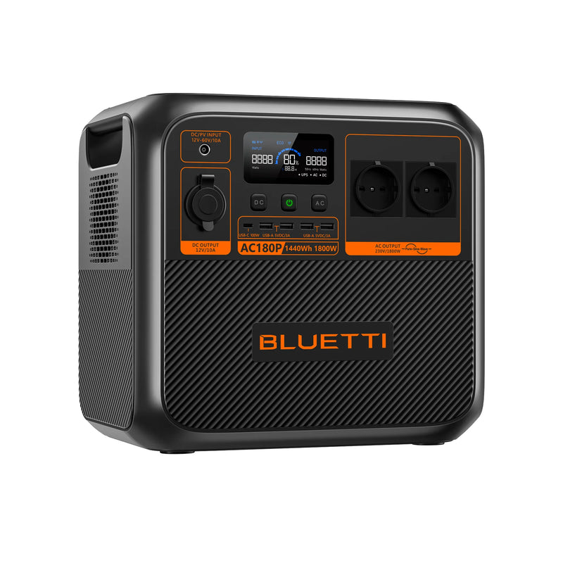 Bluetti EB3A Portable Solar Generator 268Wh Capacity With 120W