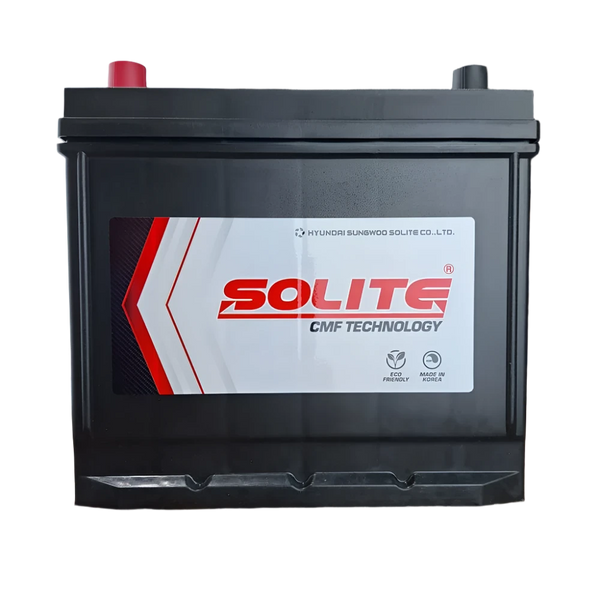 Solite | 75D23R (55D23R) | Vehicle Battery | 12V 540CCA 65AH