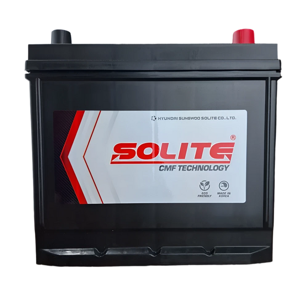 Solite | 75D23L (55D23L) | Vehicle Battery | 12V 540CCA 65AH