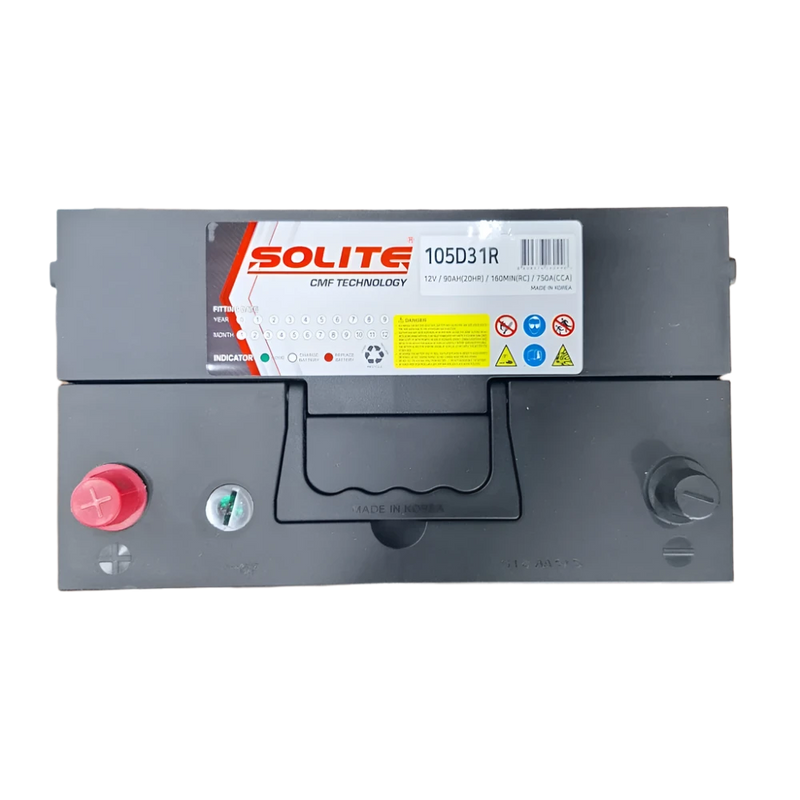 Solite 105D31R (NX120-7) 750CCA