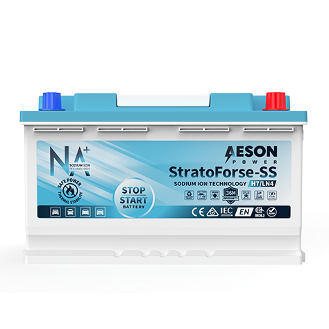 AESON StratoForse-SS | H7/LN4 | Sodium Ion Stop Start Vehicle Battery | 12V 800CCA 40AH