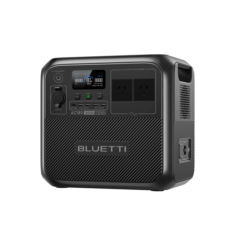 BLUETTI AC180 Portable Power Station | 1,800W 1,152Wh