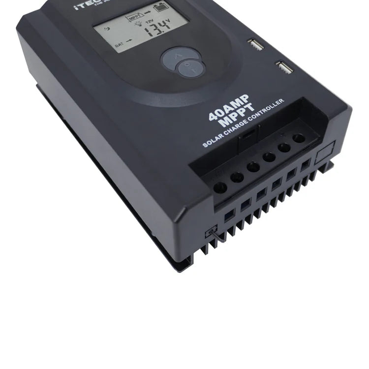iTechworld MPPT Solar Charge Controller 40A 12/24V