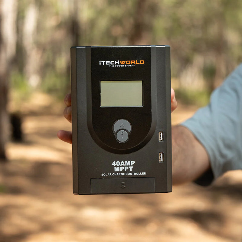 iTechworld MPPT Solar Charge Controller 40A 12/24V