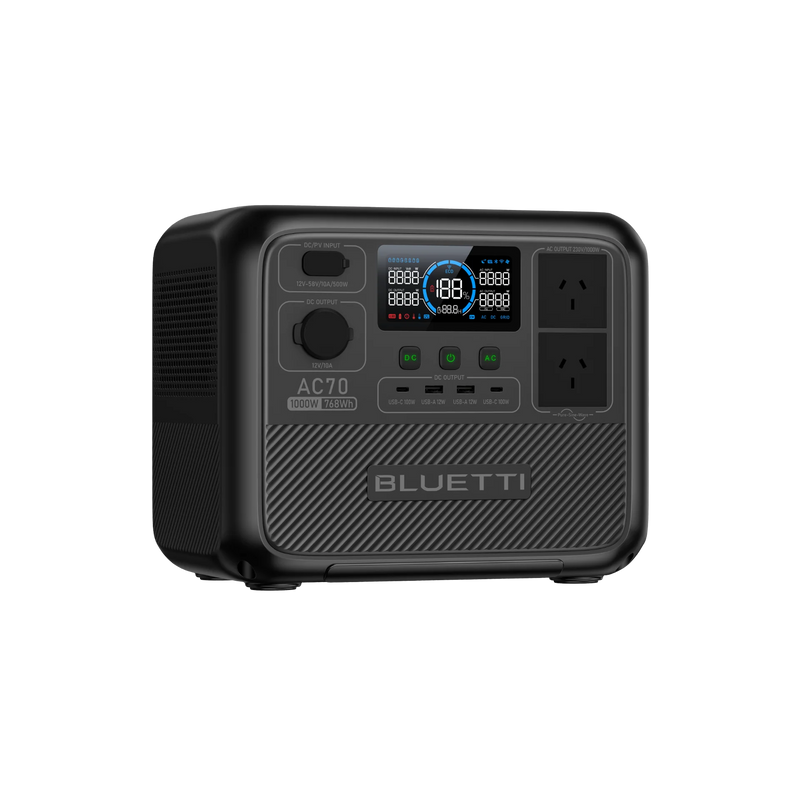 BLUETTI AC70 Portable Power Station | 1000W 768Wh