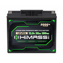 HiMASSi 12V 20Ah Lithium Ion Phosphate (LiFePO4) Battery