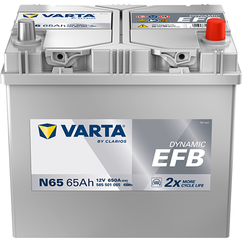 Varta Dynamic EFB 565501065 Q85 650CCA 65Ah N65