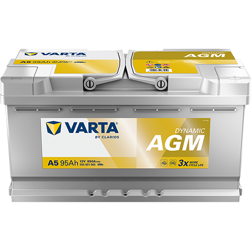 Varta Dynamic AGM 595901085 AGM-90 850CCA 95Ah A5