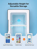 AstroAI Mini Fridge 2.0 Gen, 6 Liter/8 Cans Makeup Skincare Fridge (Dark Black)