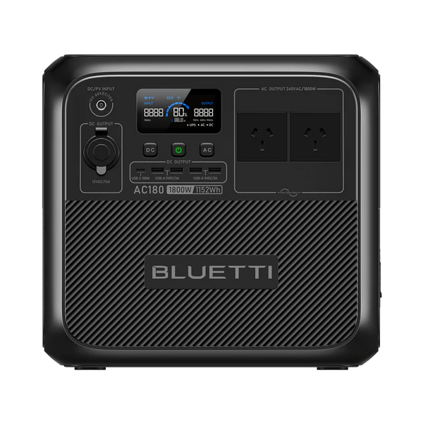 BLUETTI AC180 Portable Power Station | 1,800W 1,152Wh