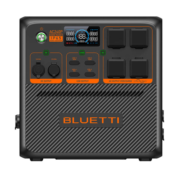 BLUETTI AC240P Portable Power Station | 2,400W 1,843Wh