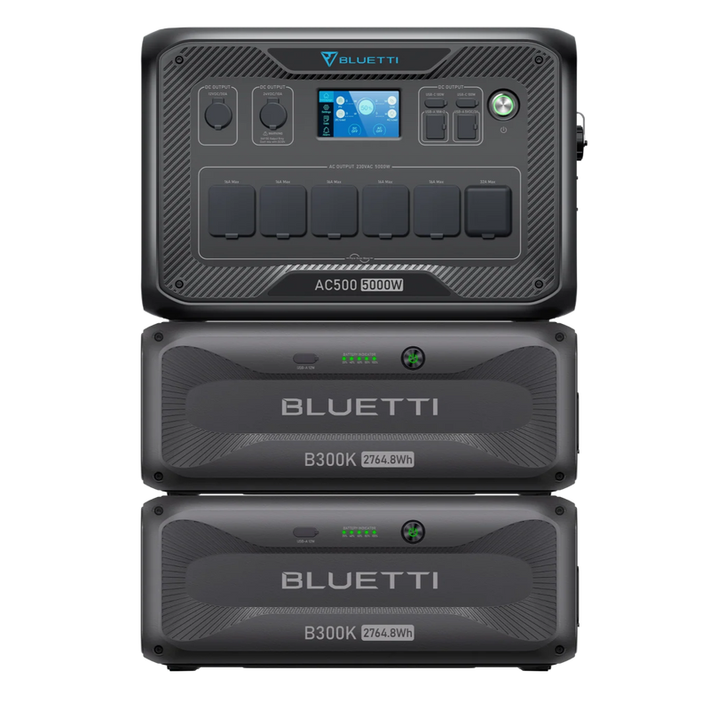 BLUETTI AC500 + B300K | Home Battery Backup