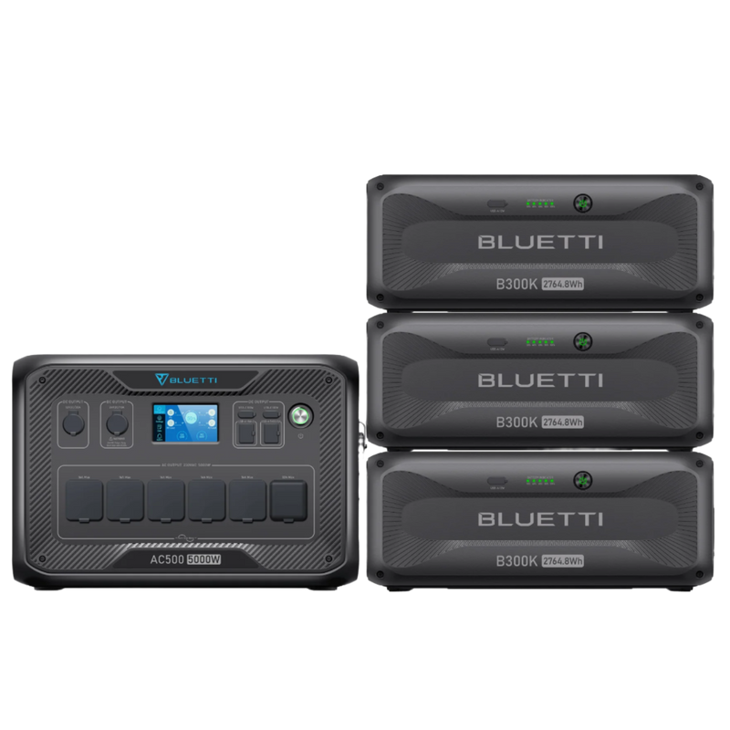 BLUETTI AC500 + B300K | Home Battery Backup