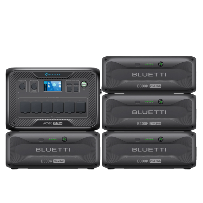 BLUETTI AC500 + B300K | Home Battery Backup