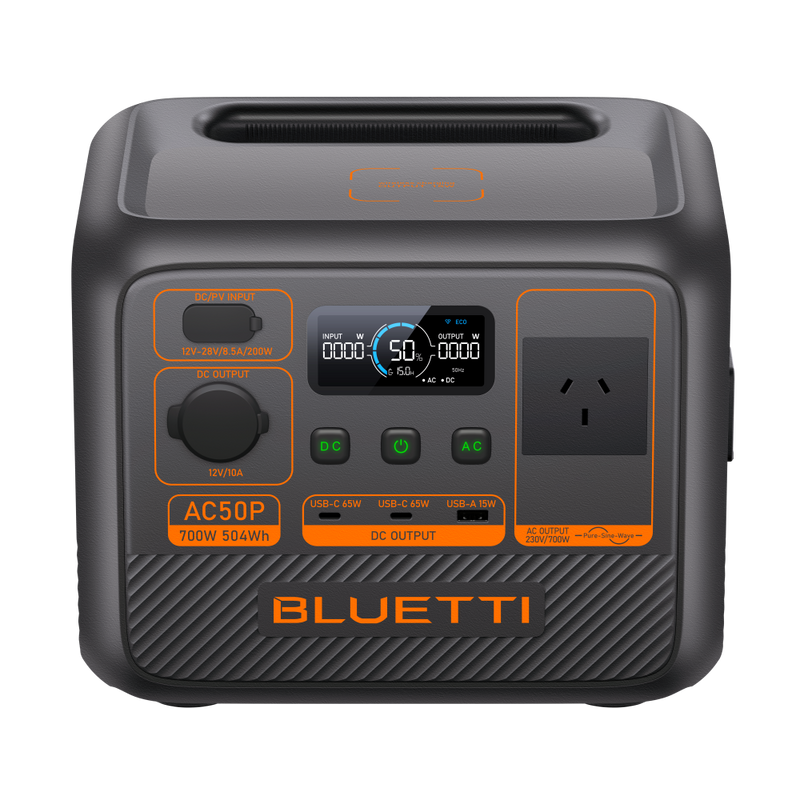 BLUETTI AC50P Portable Power Station | 700W 504Wh