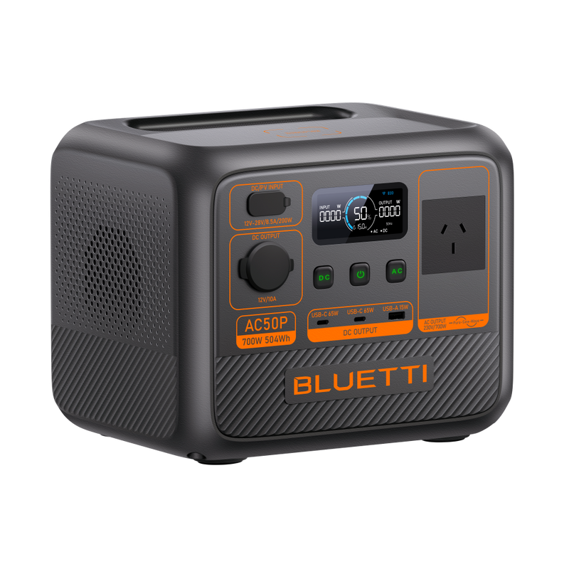 BLUETTI AC50P Portable Power Station | 700W 504Wh