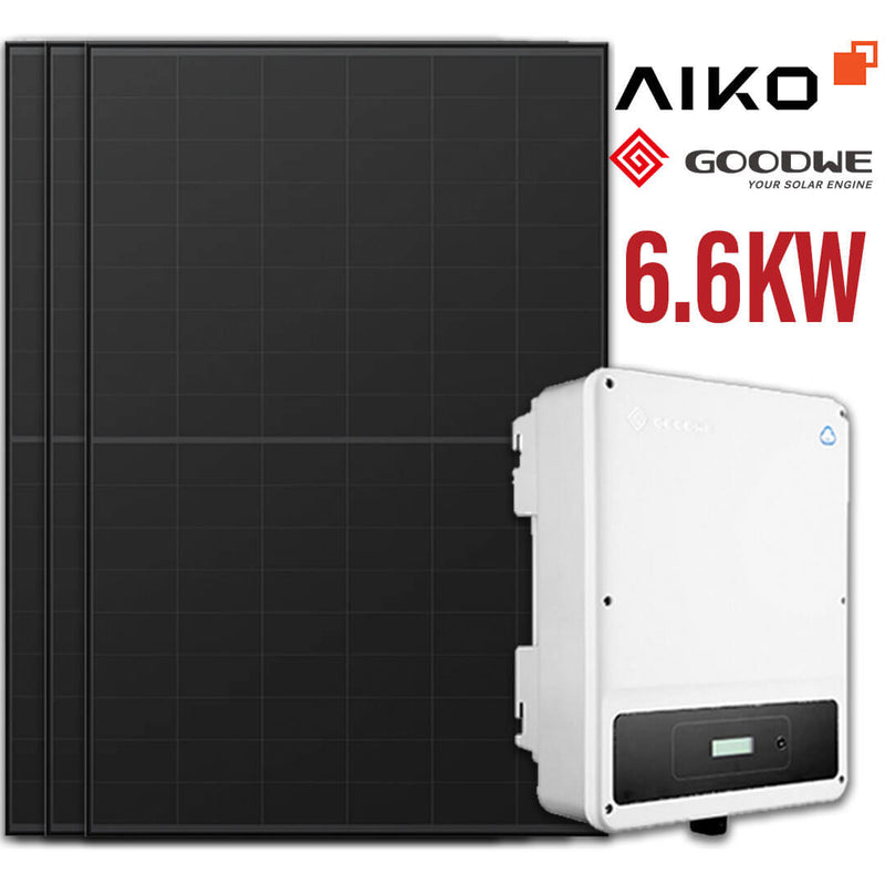 AIKO Goodwe Solar Package 6.6kW Starting from $3799