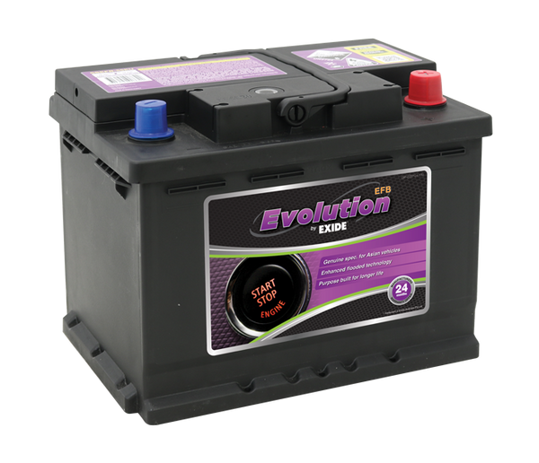 EXIDE SSEFB-55EU 12V 610CCA 60AH