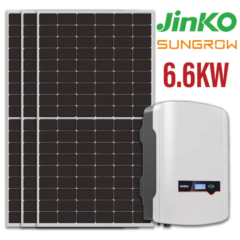 Jinko Sungrow Solar Package 6.6kW Starting from $ 3599