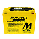 MBTX24U Motobatt 12V AGM Battery