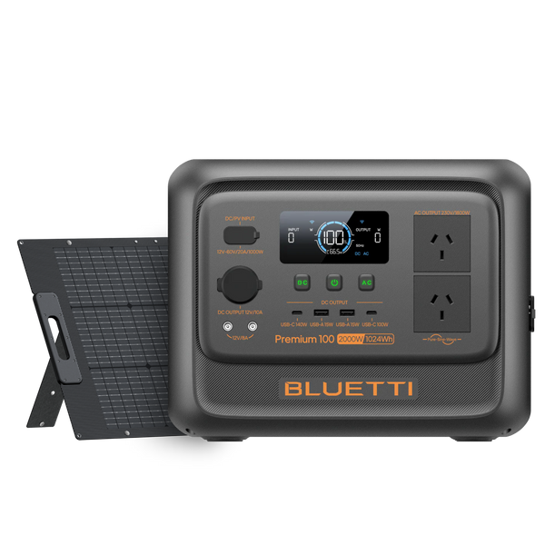 Bluetti Premium Elite 100 V2 + PV200 Solar Panel Bundle