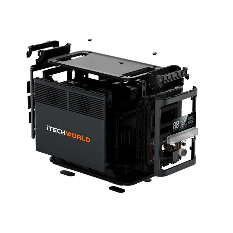iTechWorld PS1800 PRO Portable Lithium Power Station | 1800W 1536Wh
