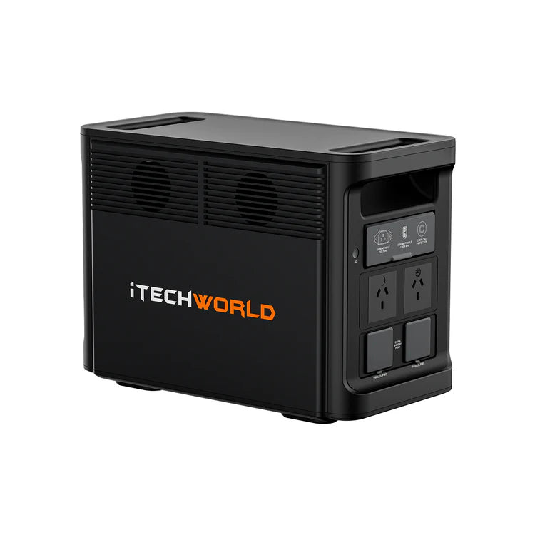 iTechWorld PS1800 PRO Portable Lithium Power Station | 1800W 1536Wh